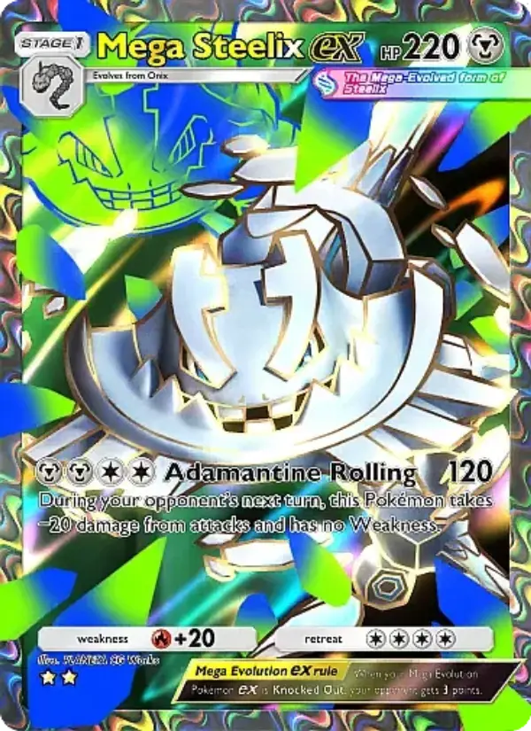 Mega Steelix ex from B1a