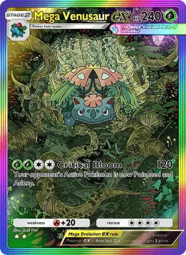 Mega Venusaur ex from B1a