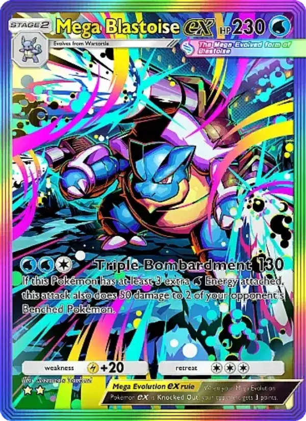 Mega Blastoise ex from B1a