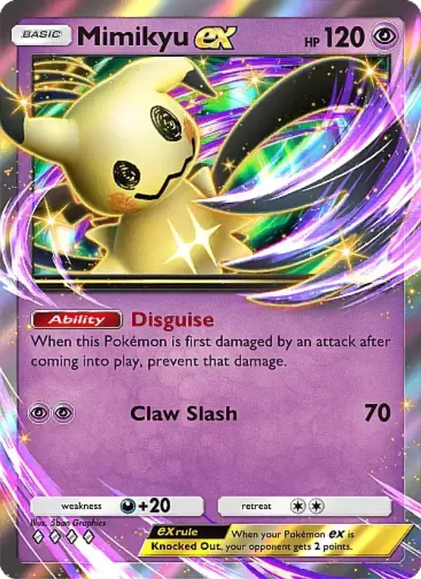 Mimikyu ex from B2