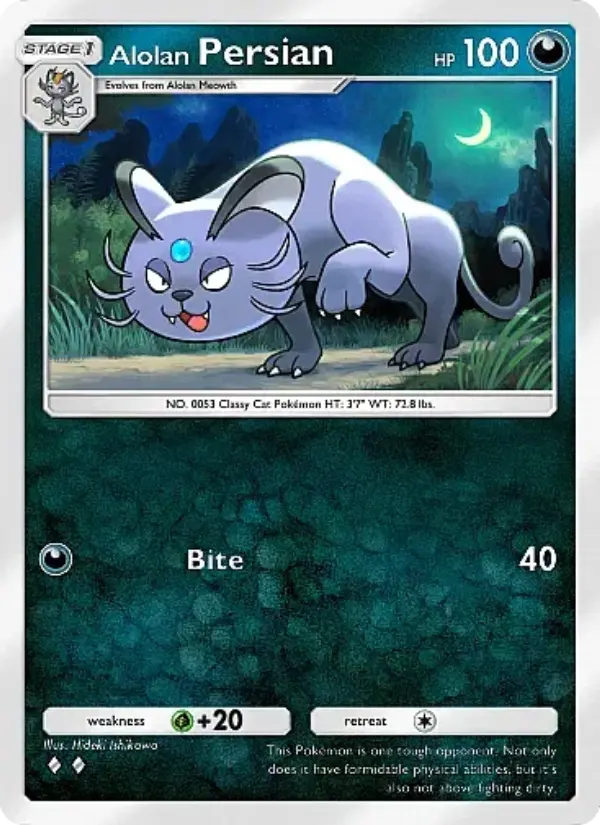 Alolan Persian from B2
