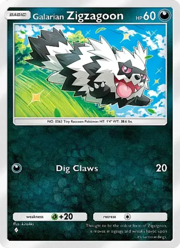 Galarian Zigzagoon from B2
