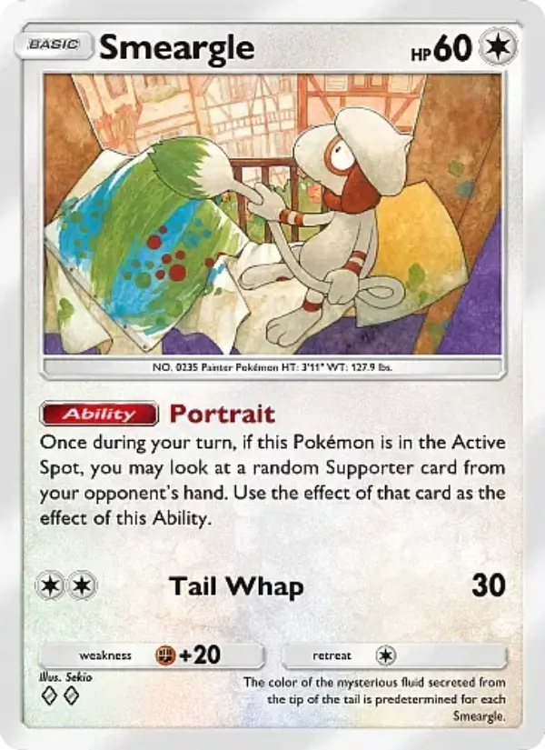 Smeargle from B2