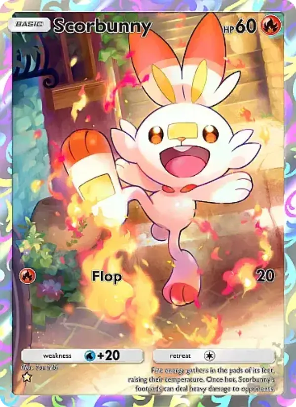 Scorbunny from B2