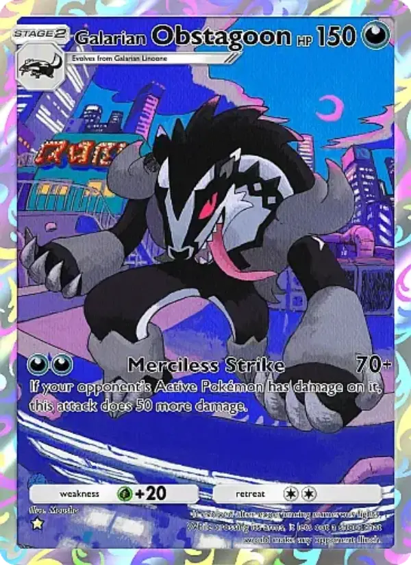 Galarian Obstagoon from B2