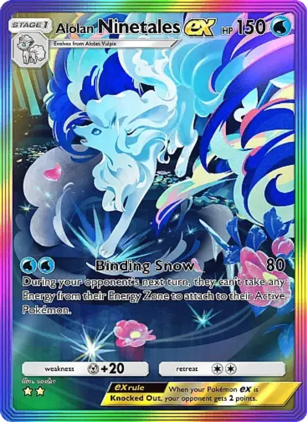 Alolan Ninetales ex from B2