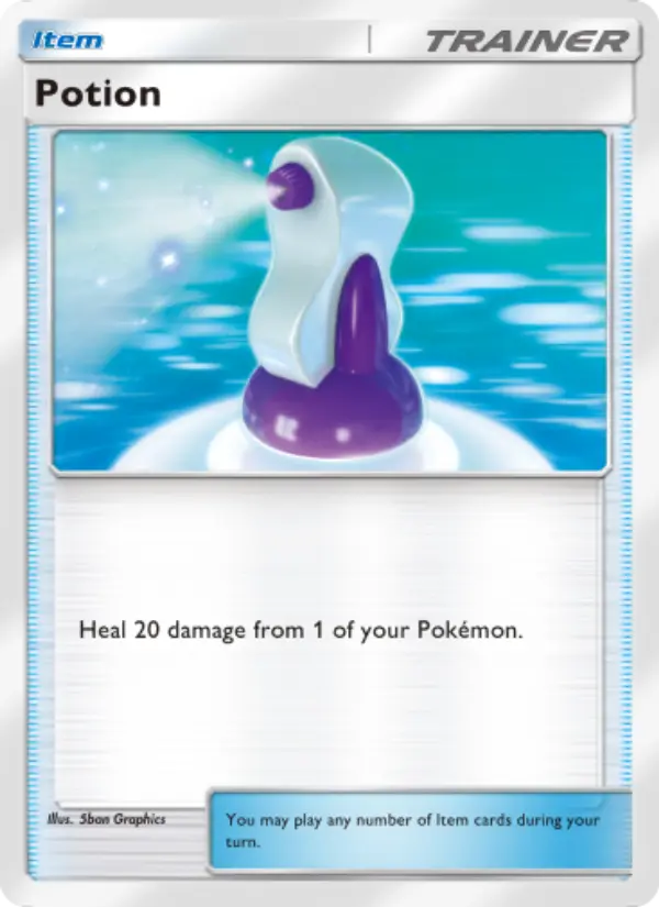 Potion Pokemon card from Promos-A
