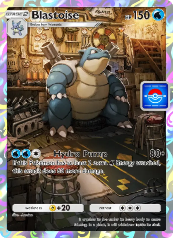 Blastoise from P-A