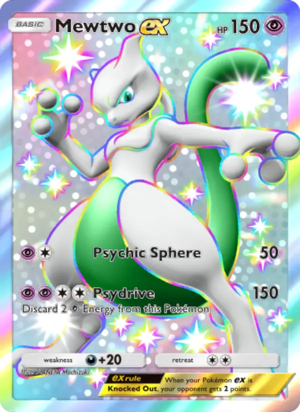 Mewtwo ex from P-A