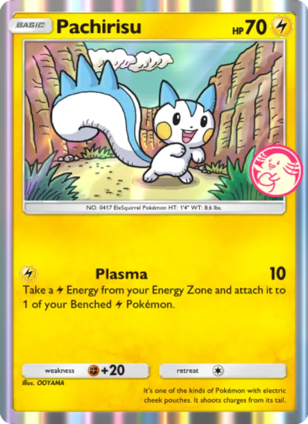Pachirisu from P-A
