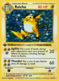 Raichu from Base Set