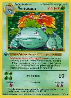 Venusaur from Base Set