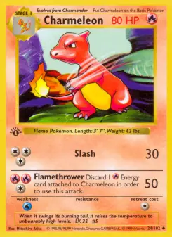 Charmeleon from Base Set