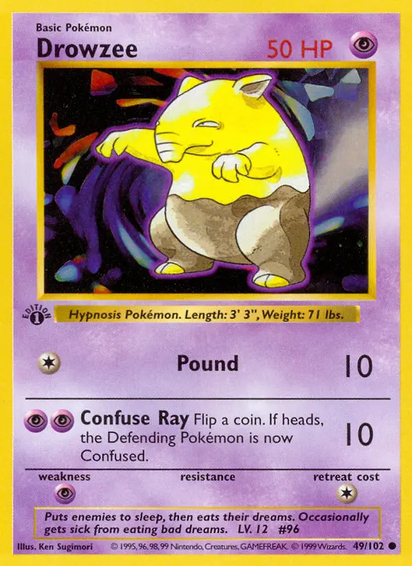 Drowzee from base1