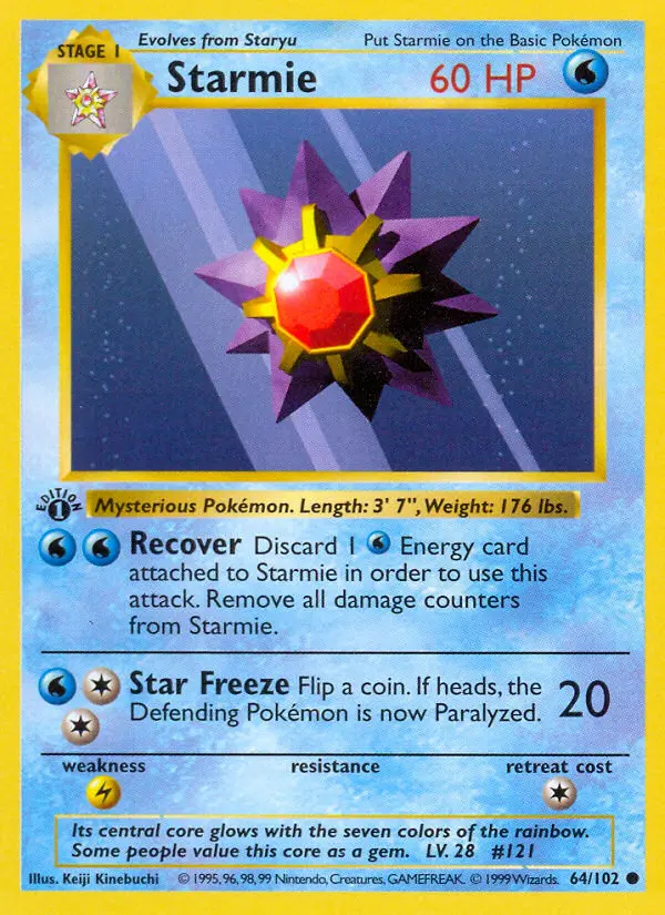 Starmie from base1
