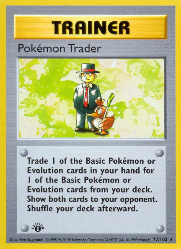 Pokémon Trader from base1