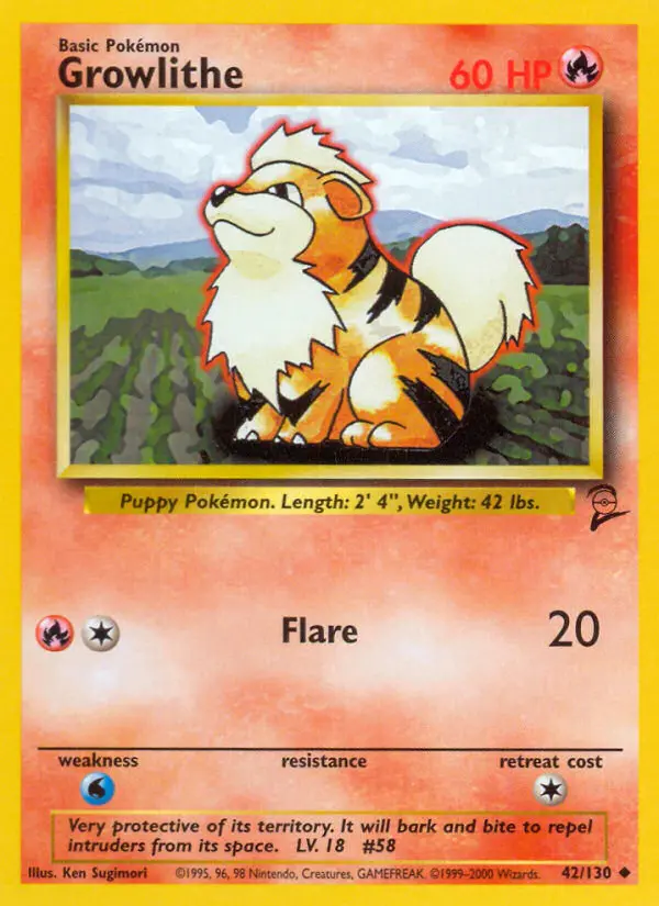 Growlithe from base4
