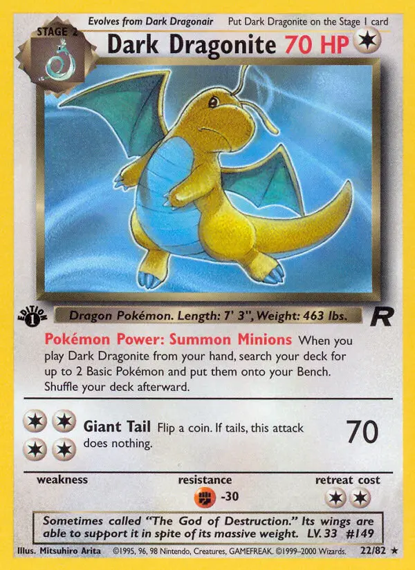 Dark Dragonite from base5
