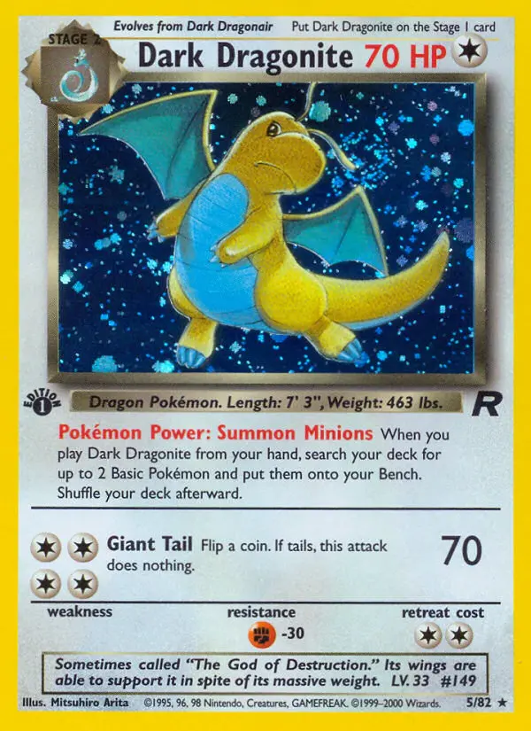 Dark Dragonite from base5