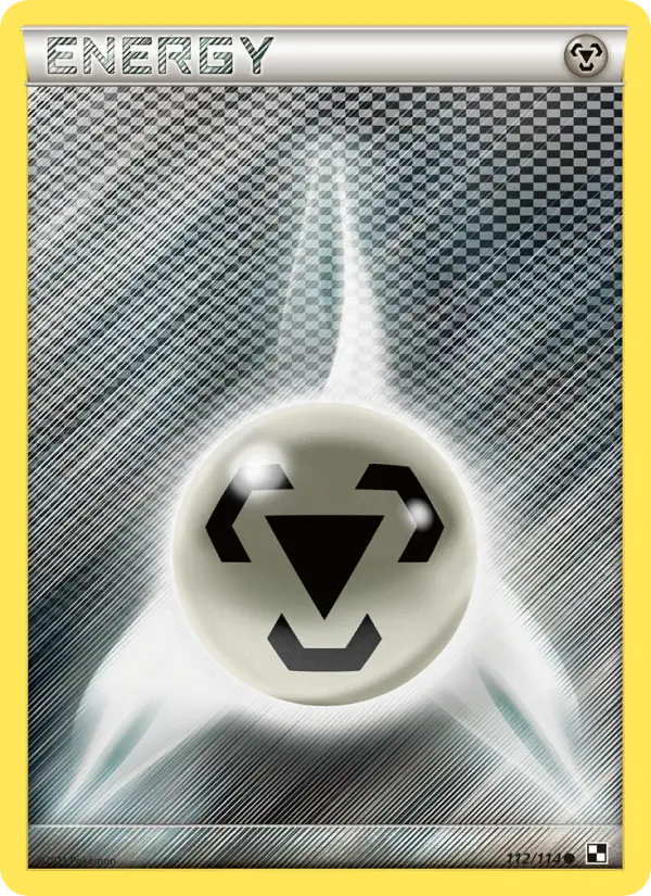 Metal Energy Pokemon card from Black & White