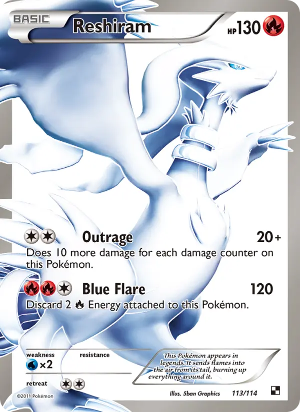Reshiram from bw1