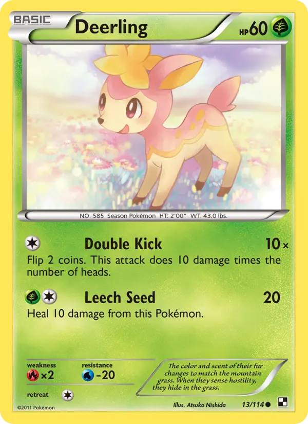 Deerling from bw1
