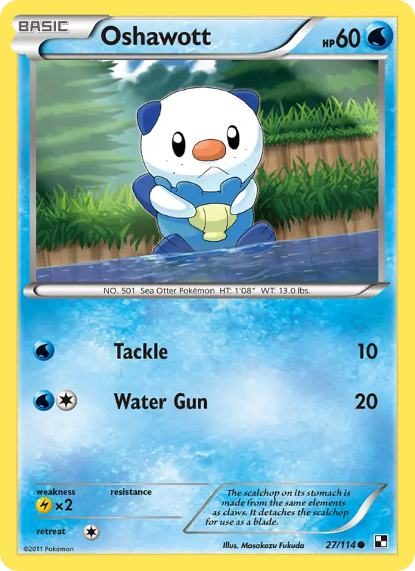 Oshawott from bw1
