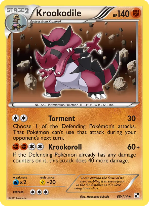 Krookodile from bw1