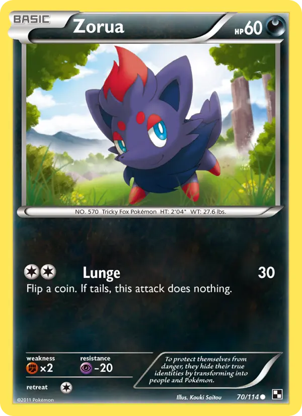 Zorua from bw1