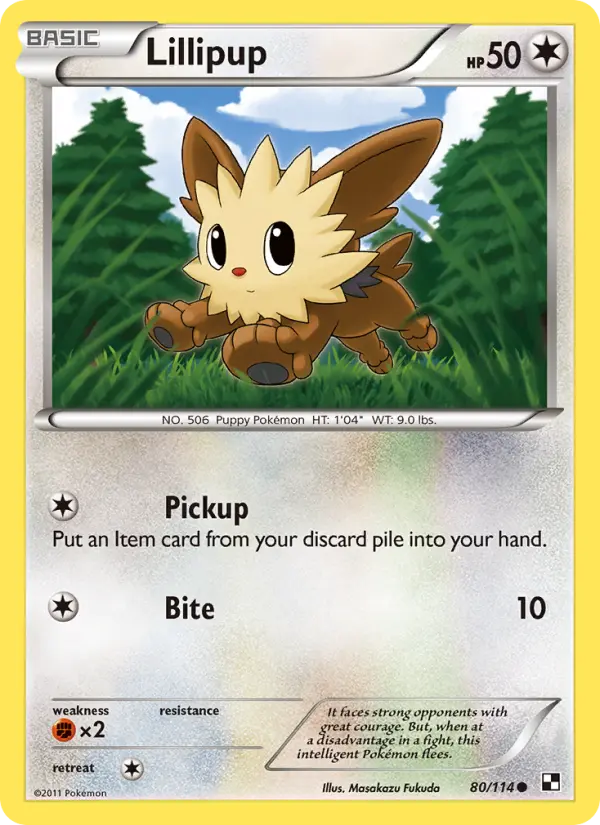 Lillipup from bw1