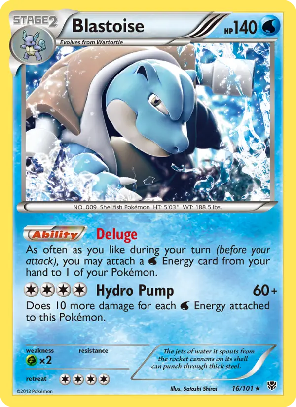 Blastoise from bw10