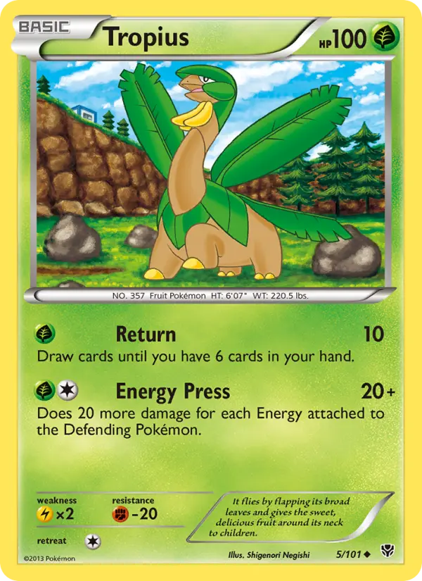 Tropius from bw10
