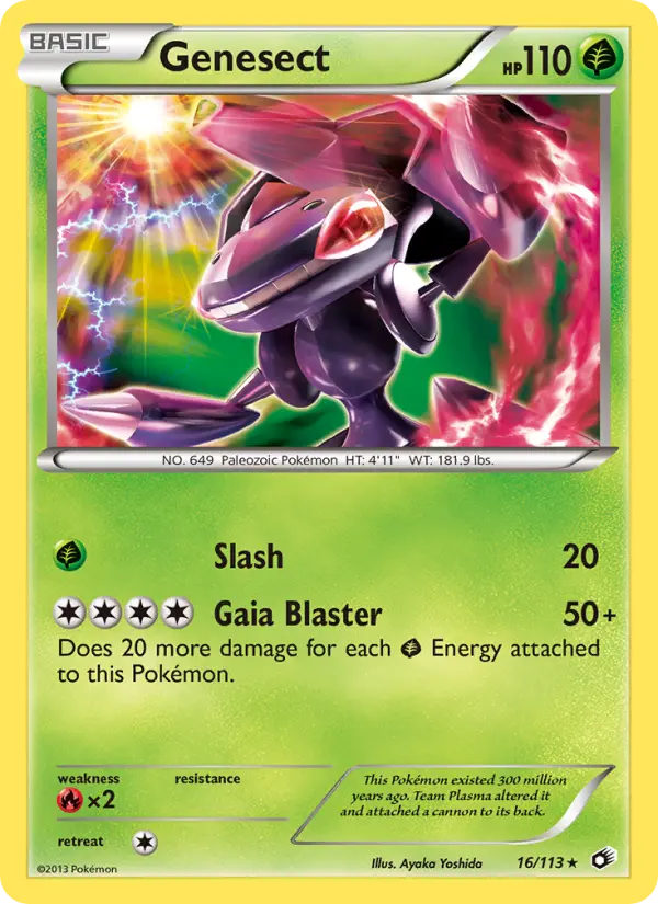 Genesect from bw11