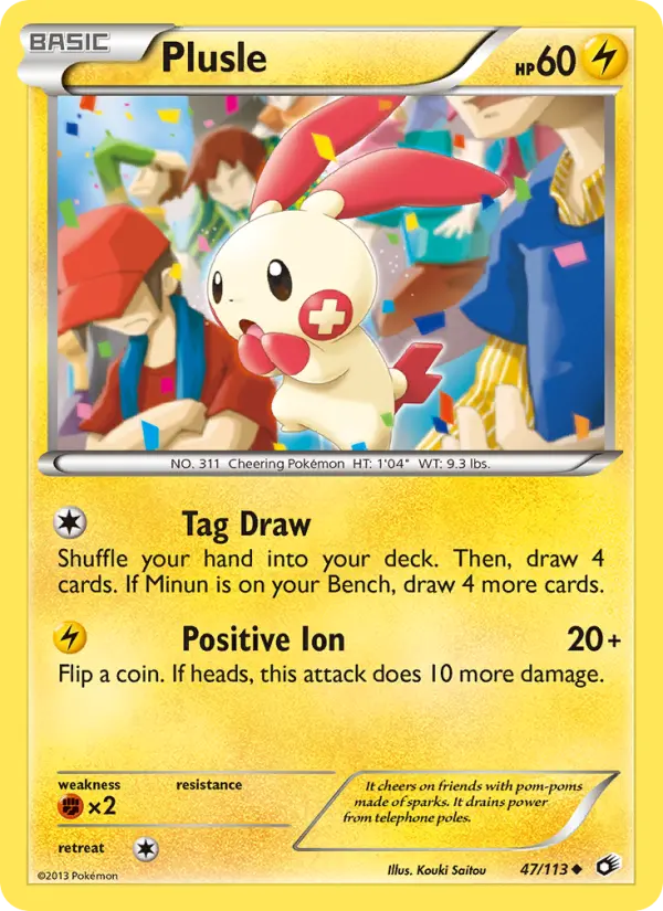 Plusle from bw11