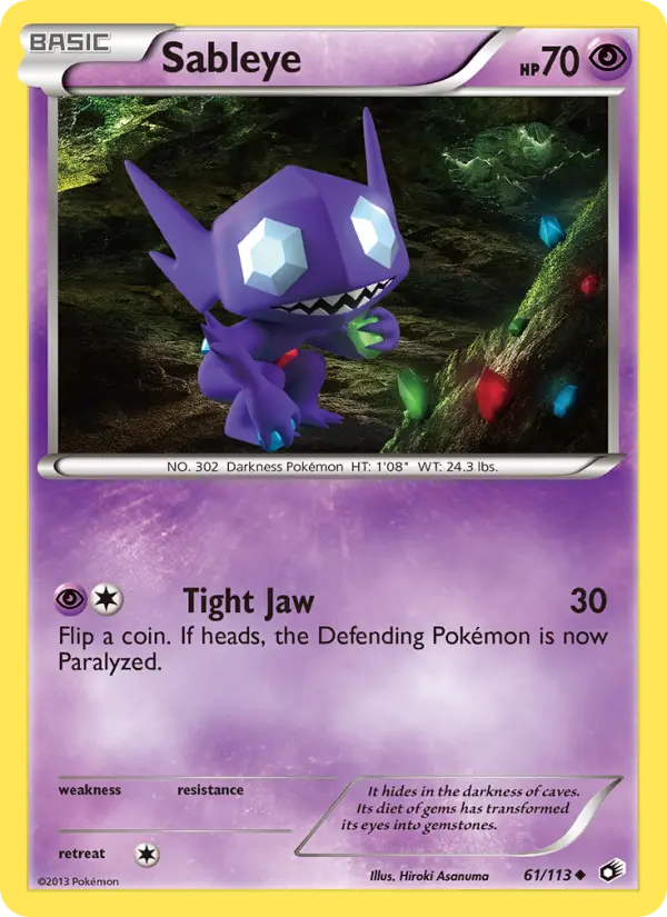 Sableye from bw11