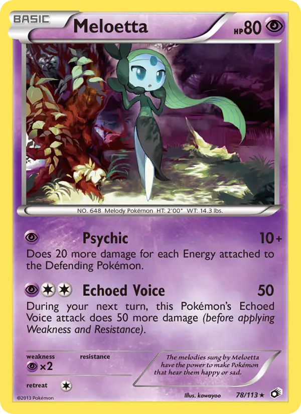 Meloetta from bw11