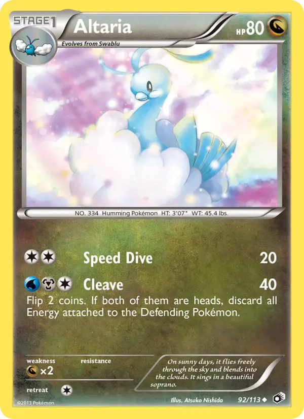 Altaria from bw11