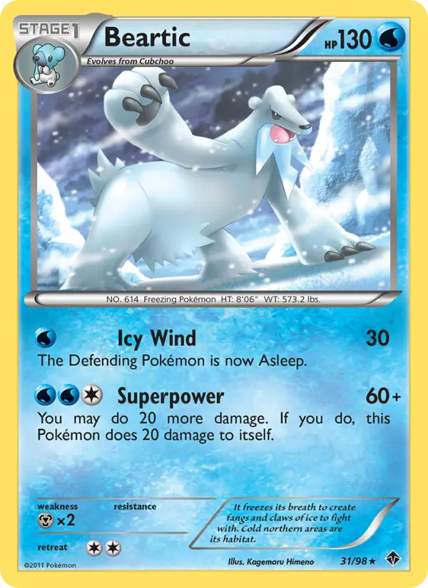 Beartic from bw2
