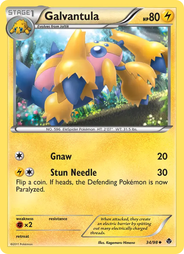 Galvantula from bw2