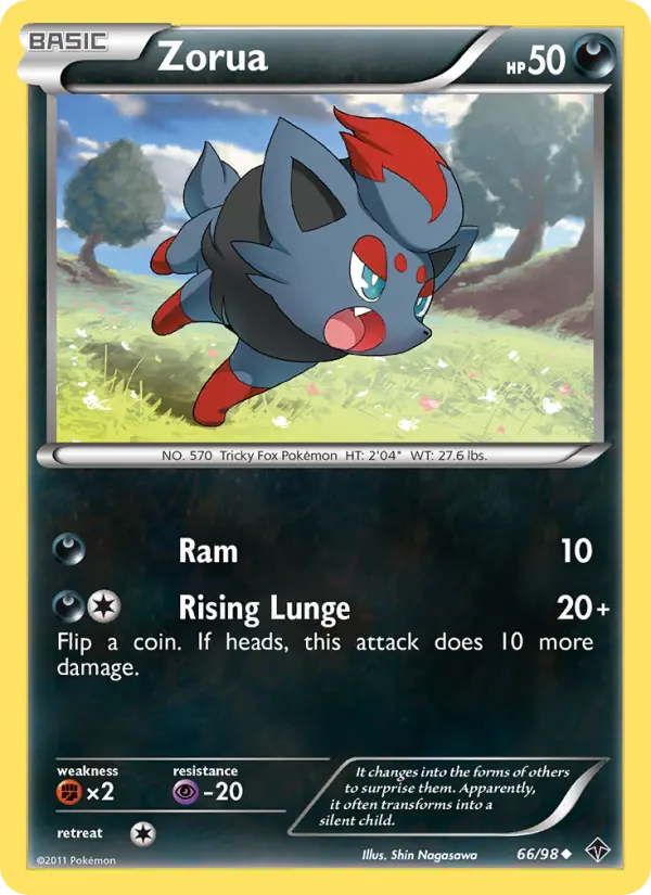 Zorua from bw2