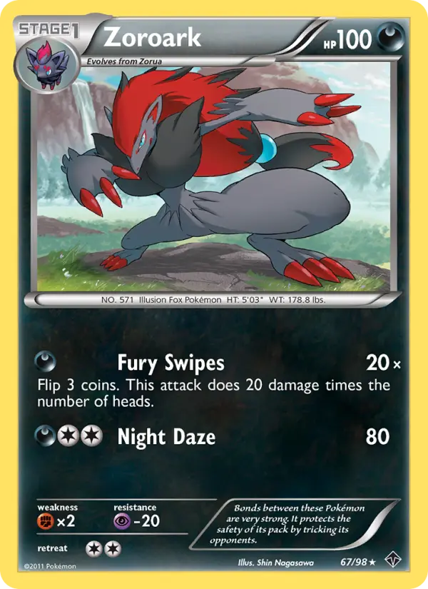 Zoroark from bw2