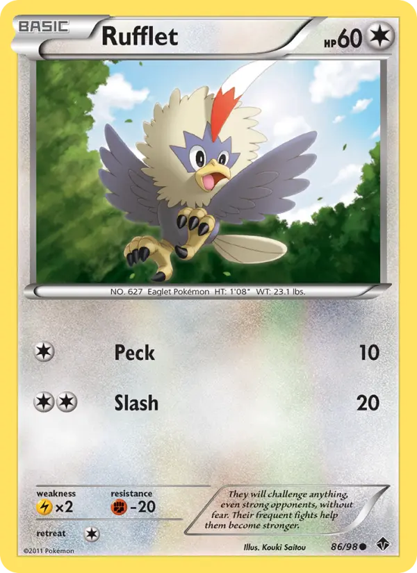 Rufflet from bw2