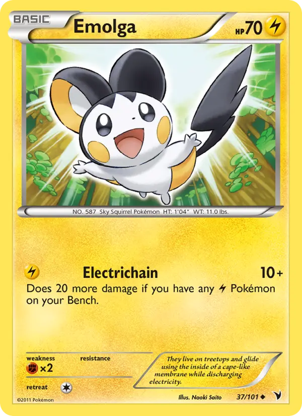 Emolga from bw3
