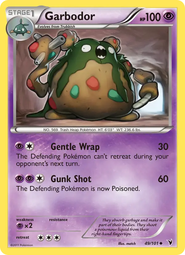 Garbodor from bw3