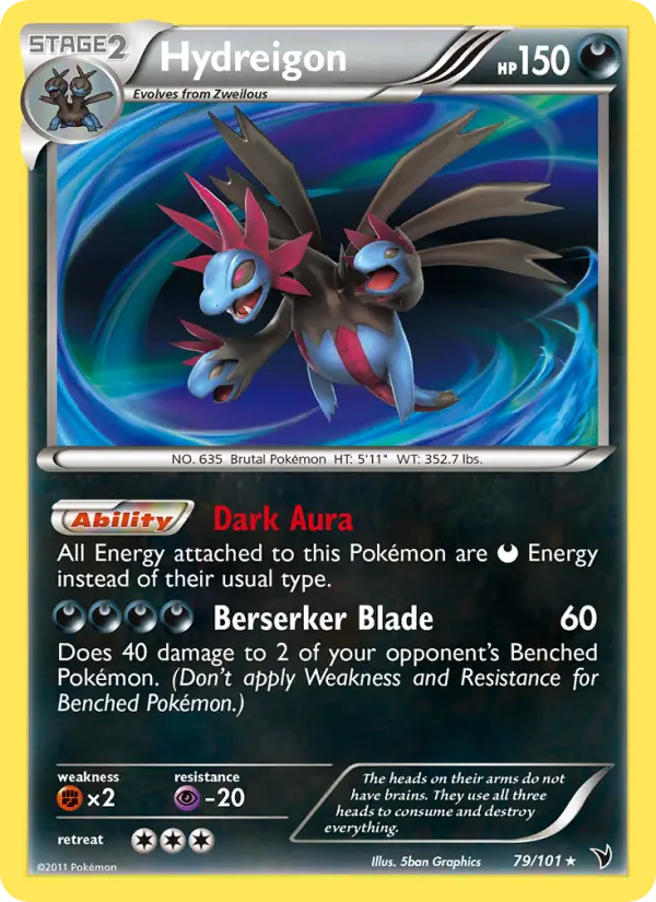 Hydreigon from bw3