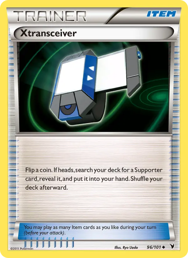 Xtransceiver Pokemon card from Noble Victories