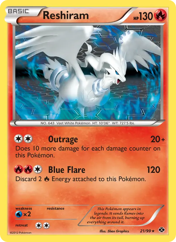 Reshiram from bw4