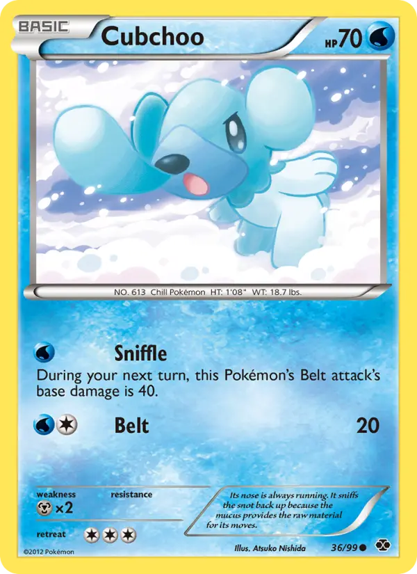 Cubchoo from bw4