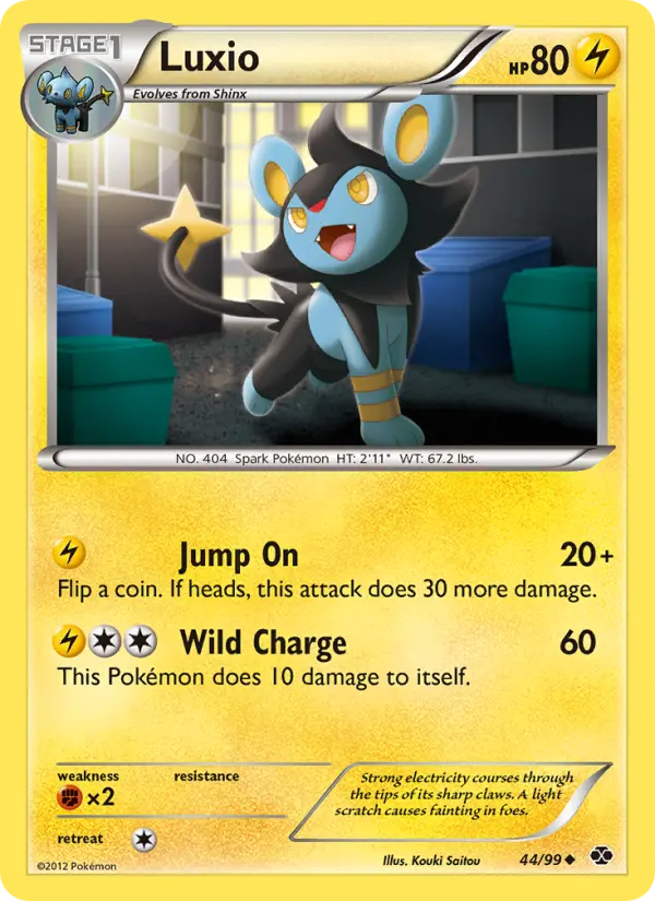 Luxio from bw4