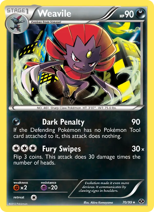 Weavile from bw4